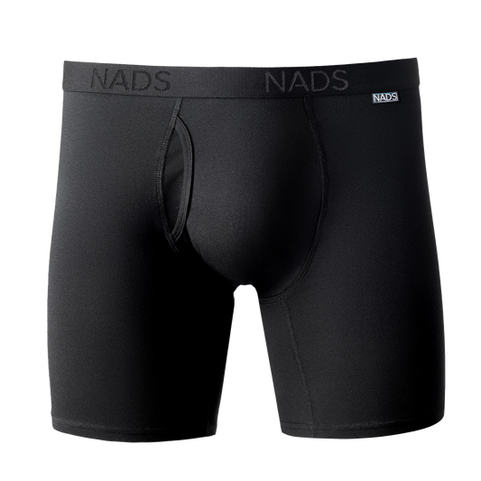 Black NADS organic cotton boxer briefs