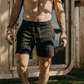 Up Close image of Black Nads Shorts
