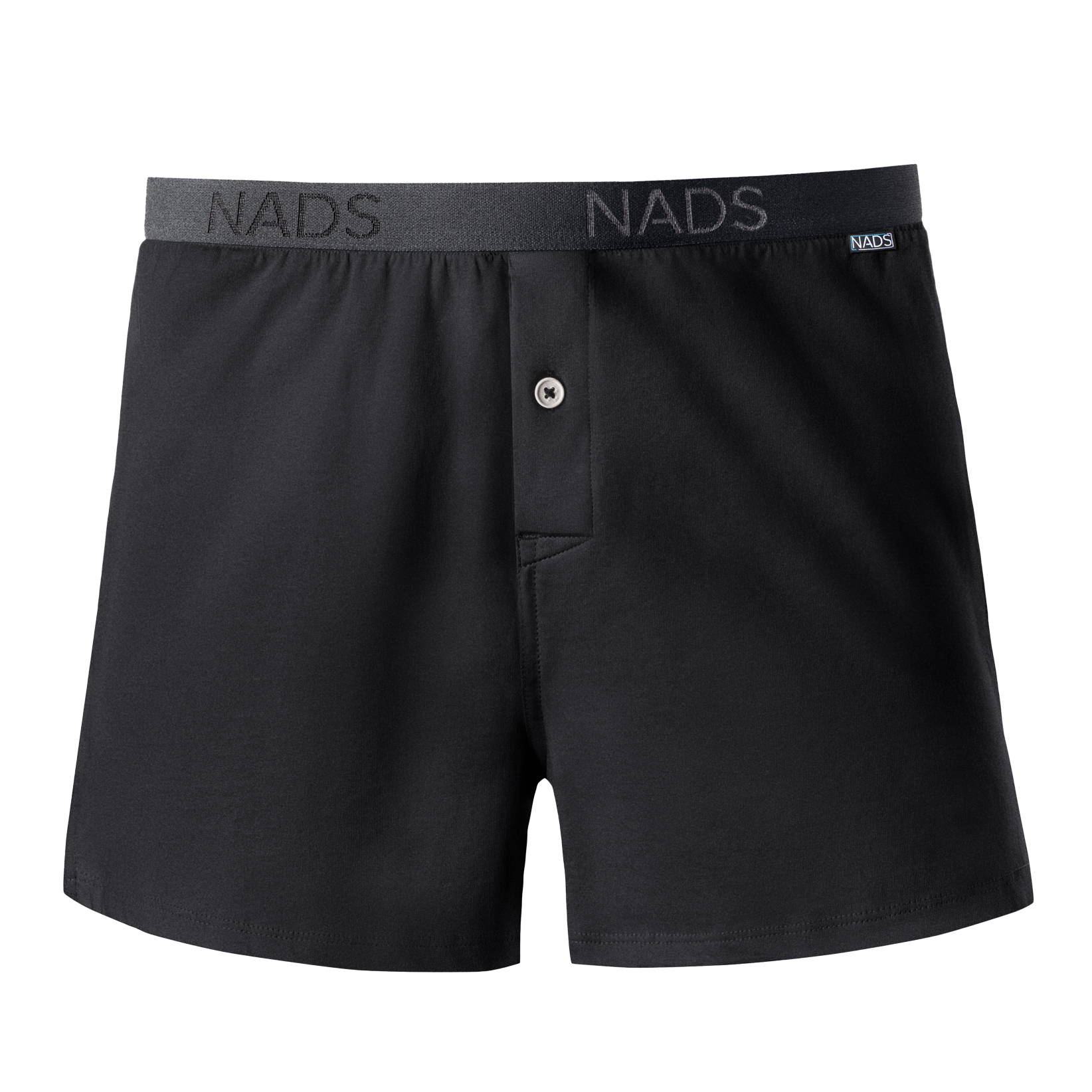 Organic Cotton Boxer Single: Black