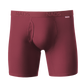 Organic Cotton Boxer Brief: Maroon