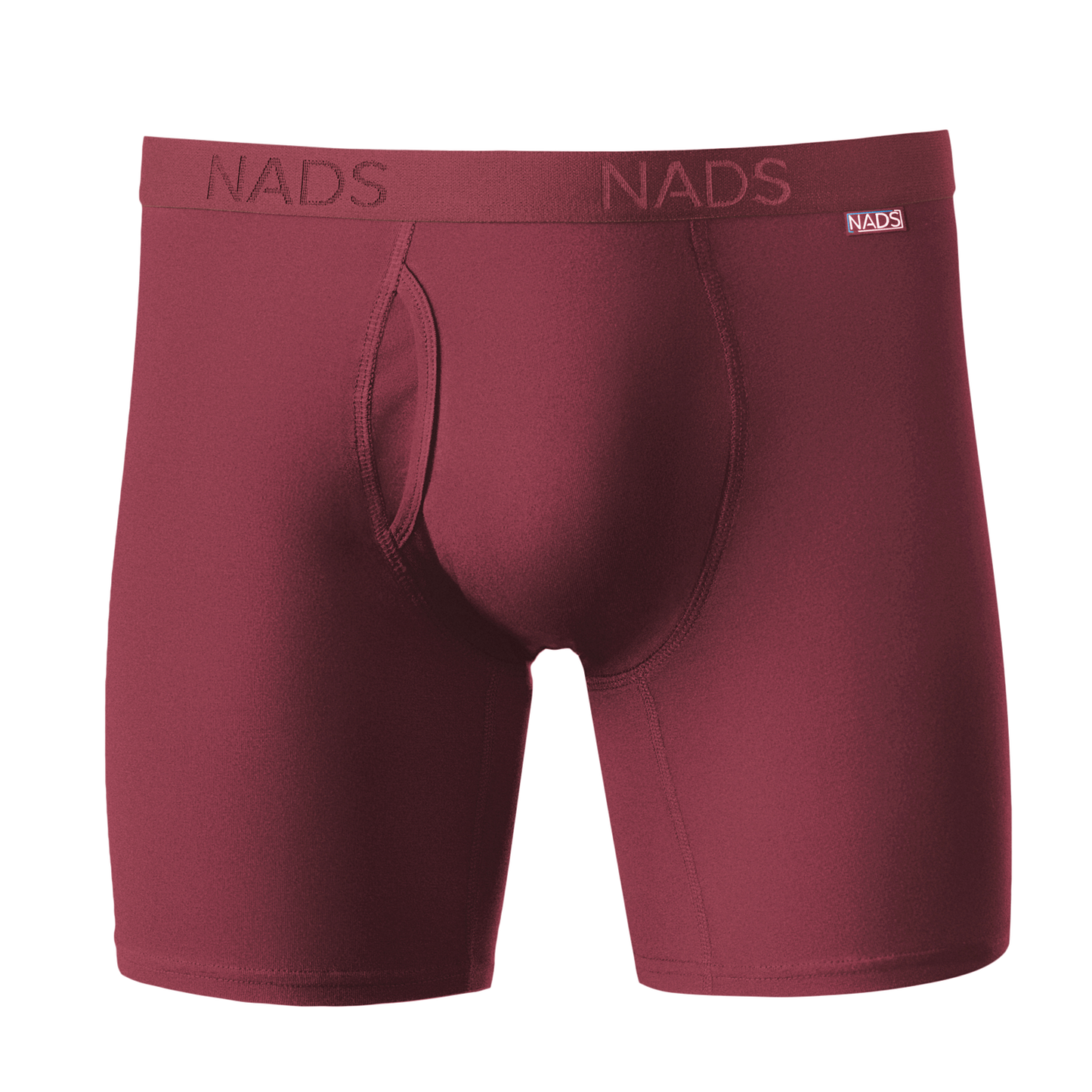 Organic Cotton Boxer Brief: Maroon