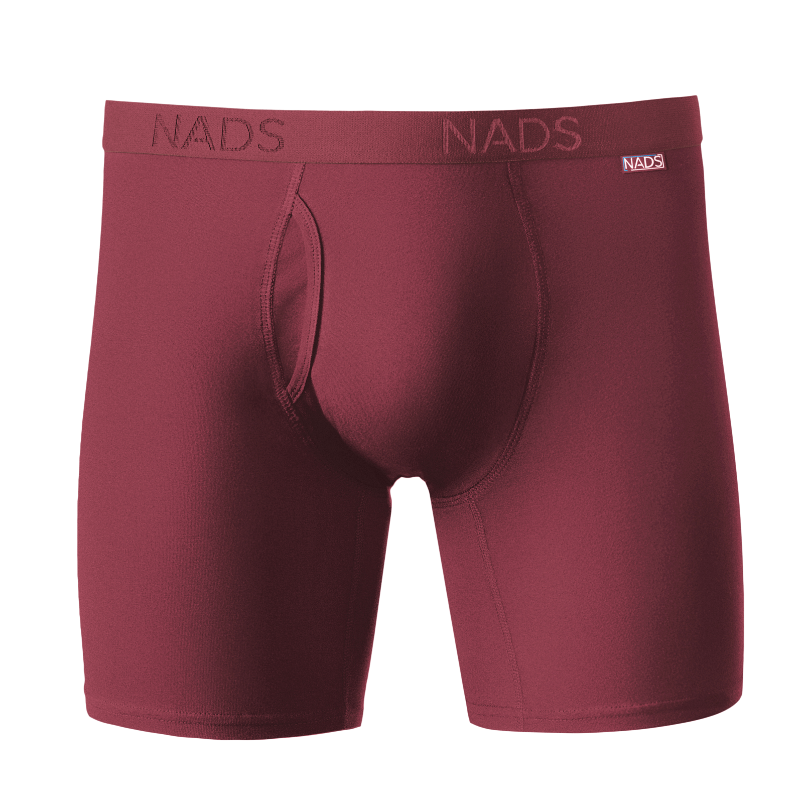 Organic Cotton Boxer Brief: Maroon