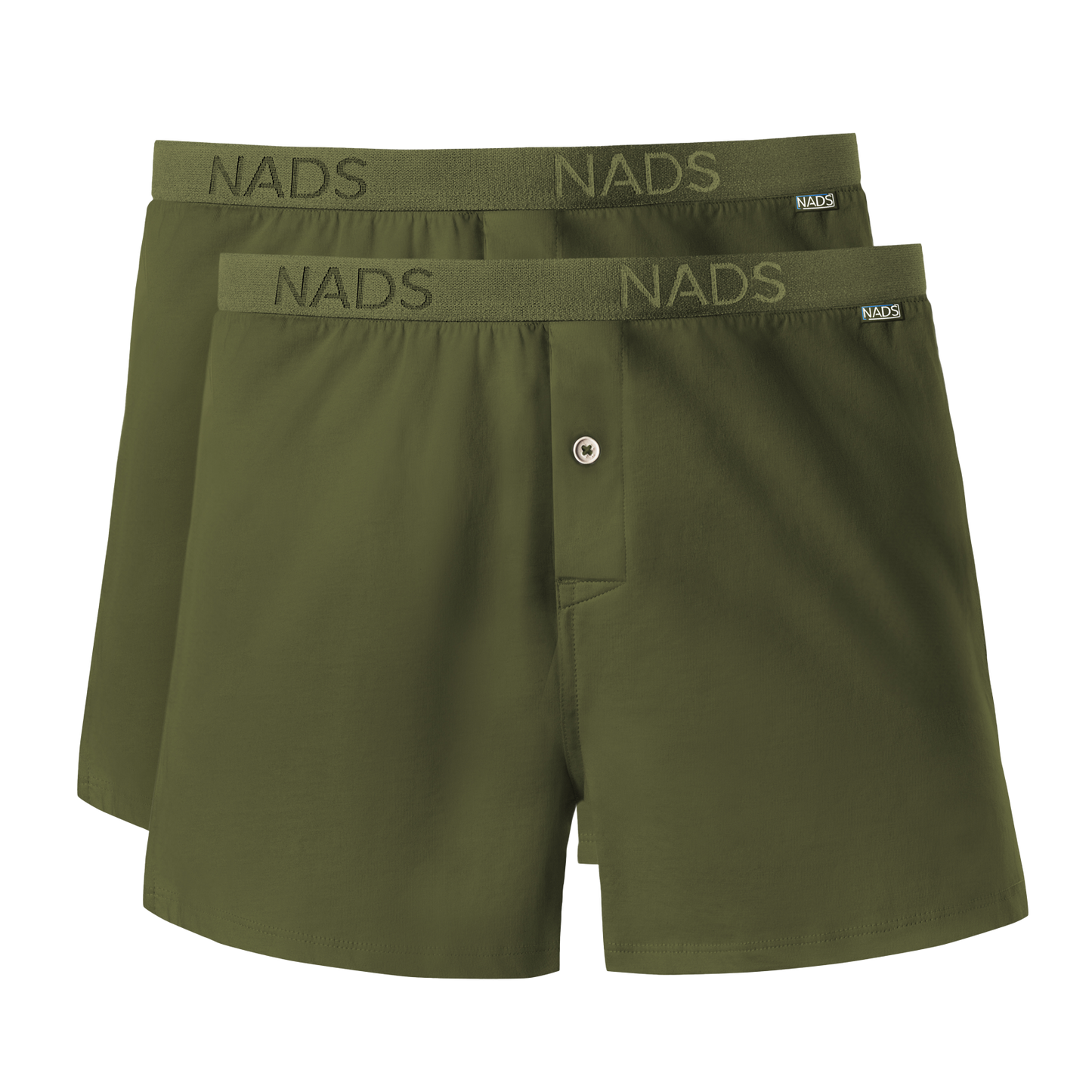 Organic Cotton Boxer 2 Pack: Green