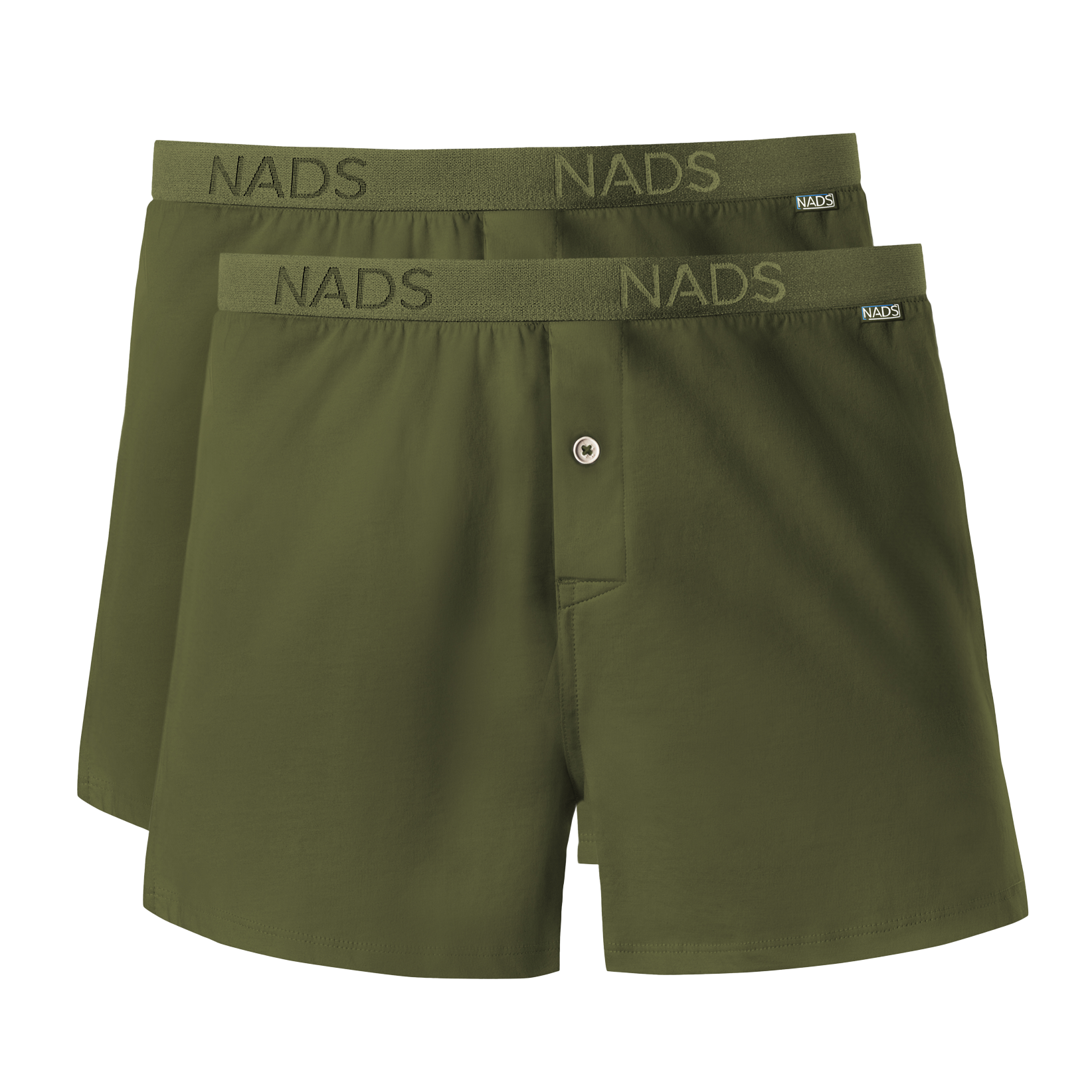 Organic Cotton Boxer 2 Pack: Green