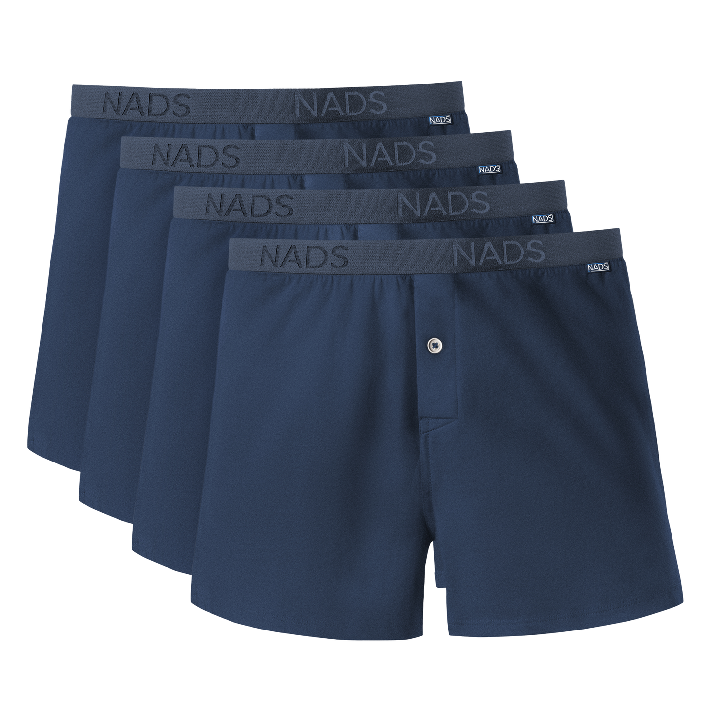 Organic Cotton Boxer 4 Pack: Navy
