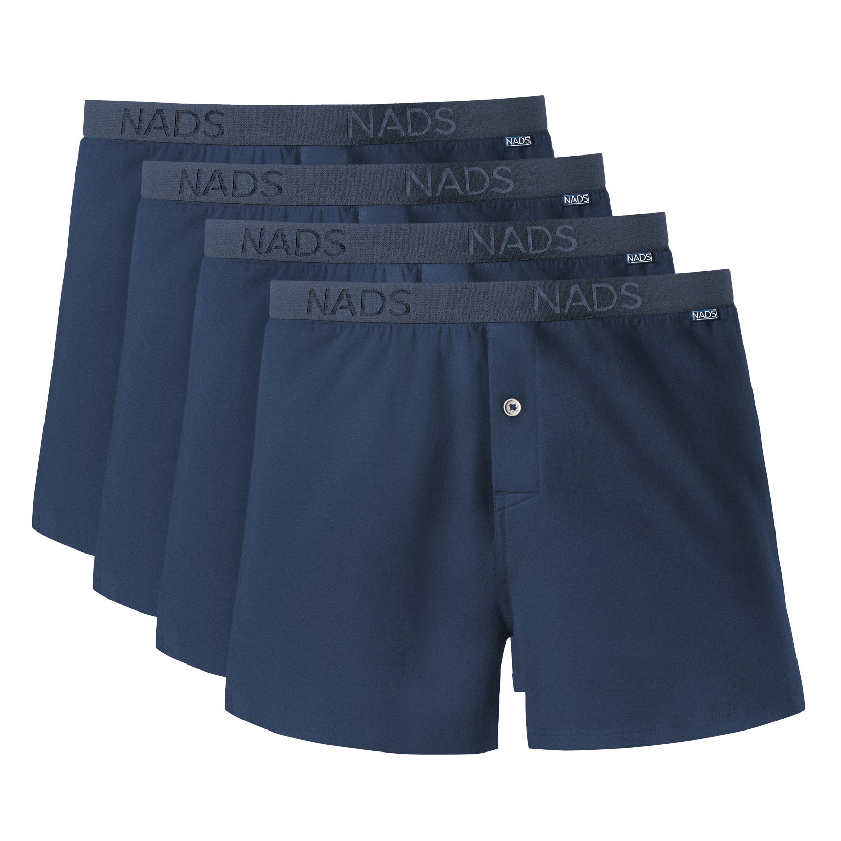 Organic Cotton Boxer 4 Pack: Navy