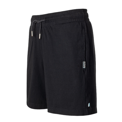 Organic Cotton Commando Short in Black