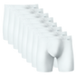 Organic Cotton Compression Boxer Brief 8 Pack: White