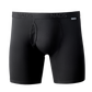 Organic Cotton Boxer Brief: Black
