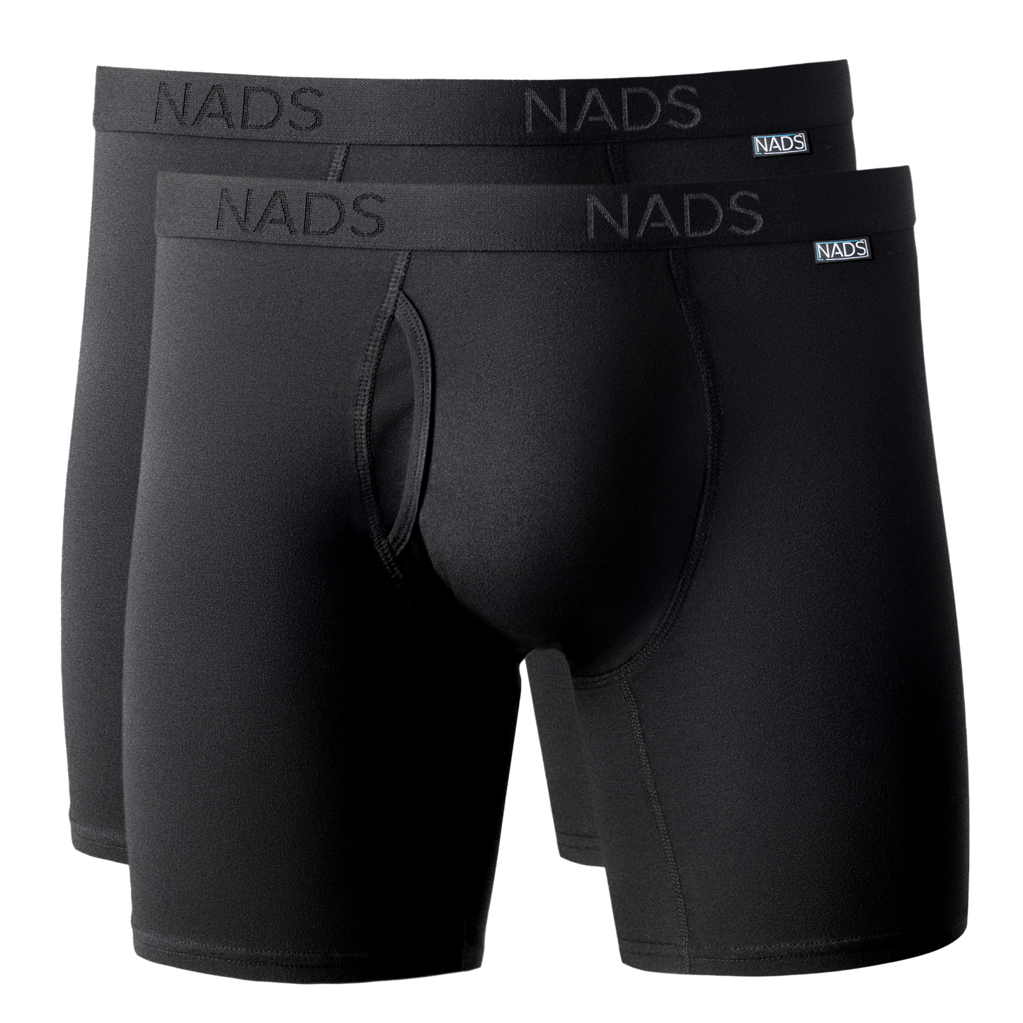 Organic Cotton Boxer Brief 2 Pack: Black
