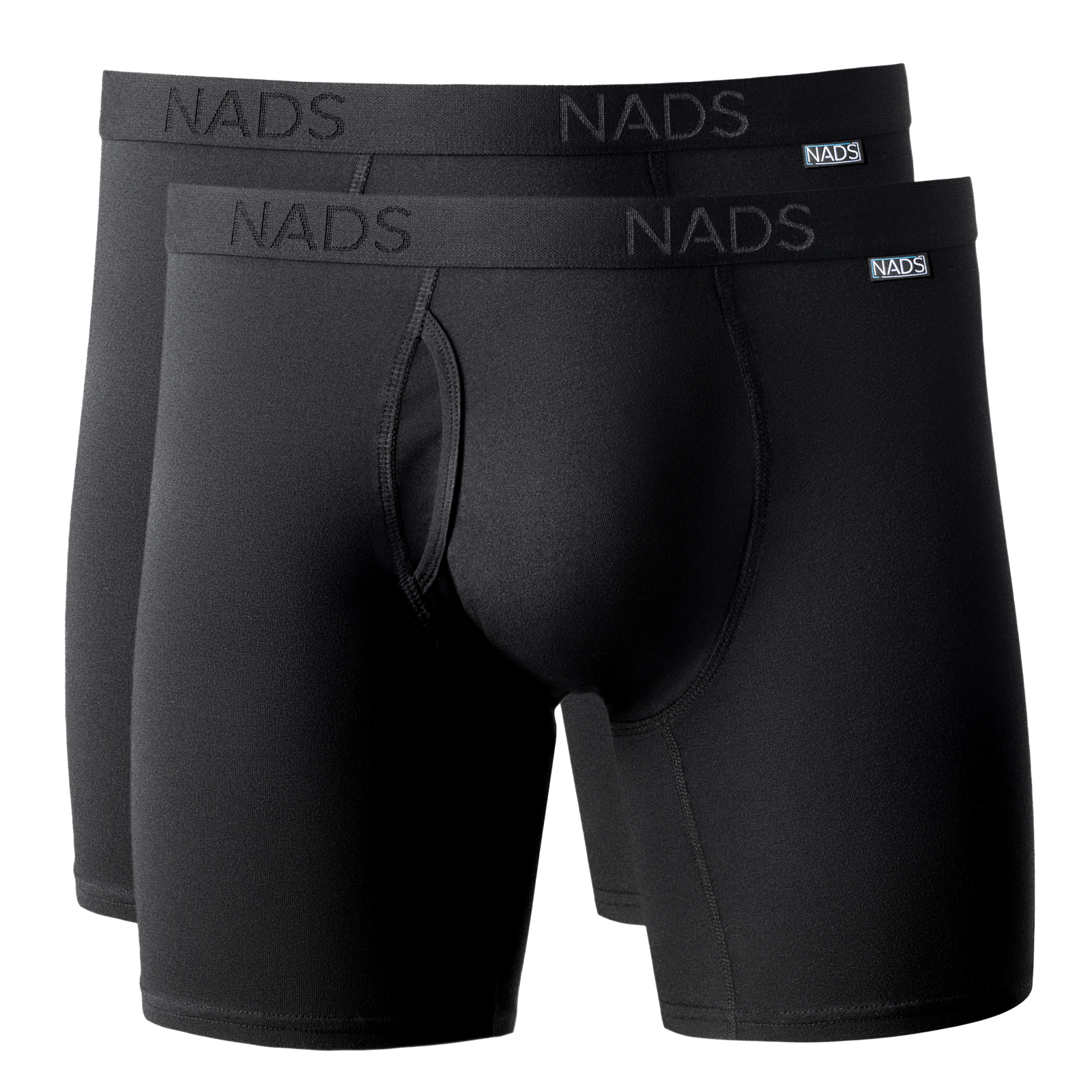 Organic Cotton Boxer Brief 2 Pack: Black