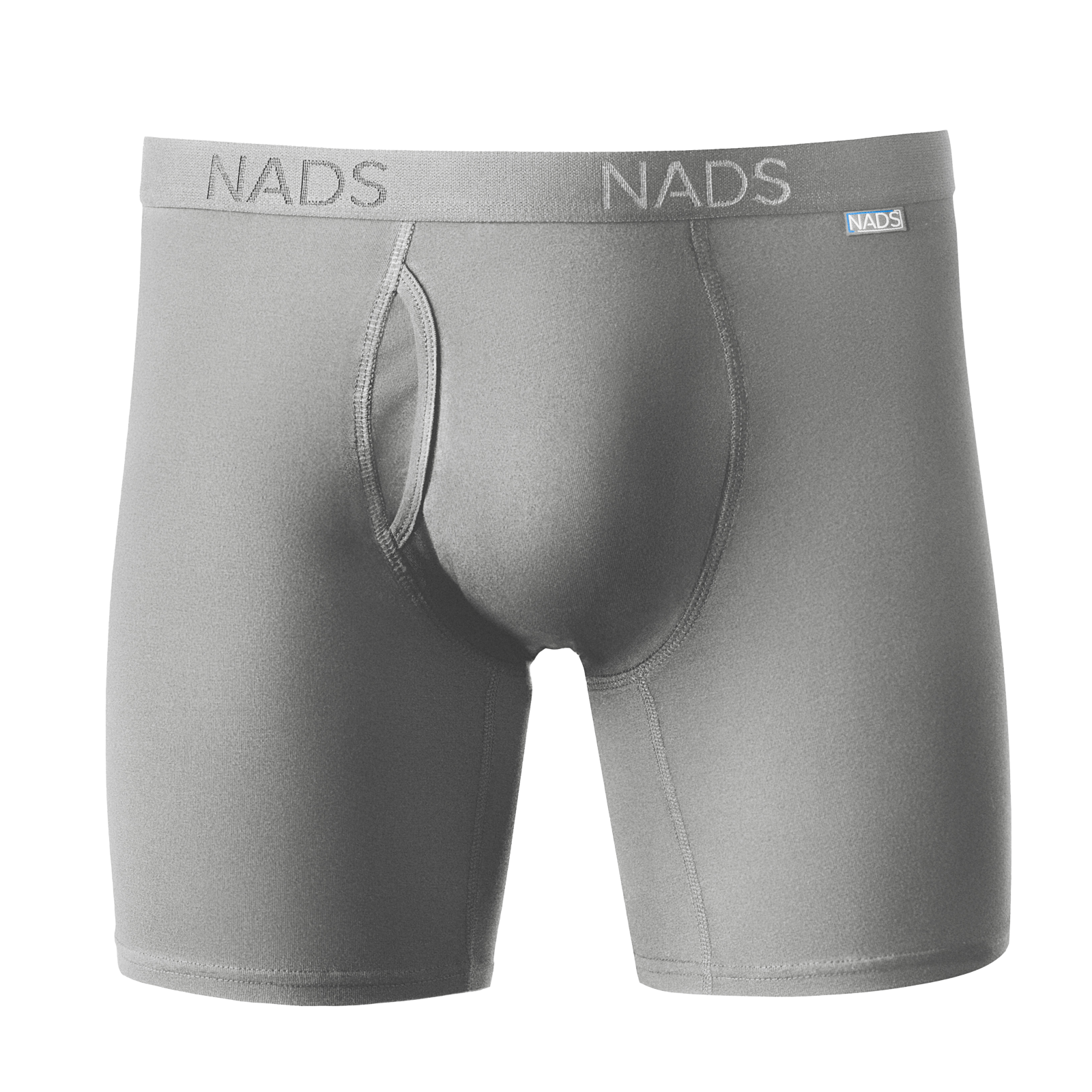 Organic Cotton Boxer Brief: Gray