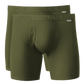 Organic Cotton Boxer Brief 2 Pack: Green