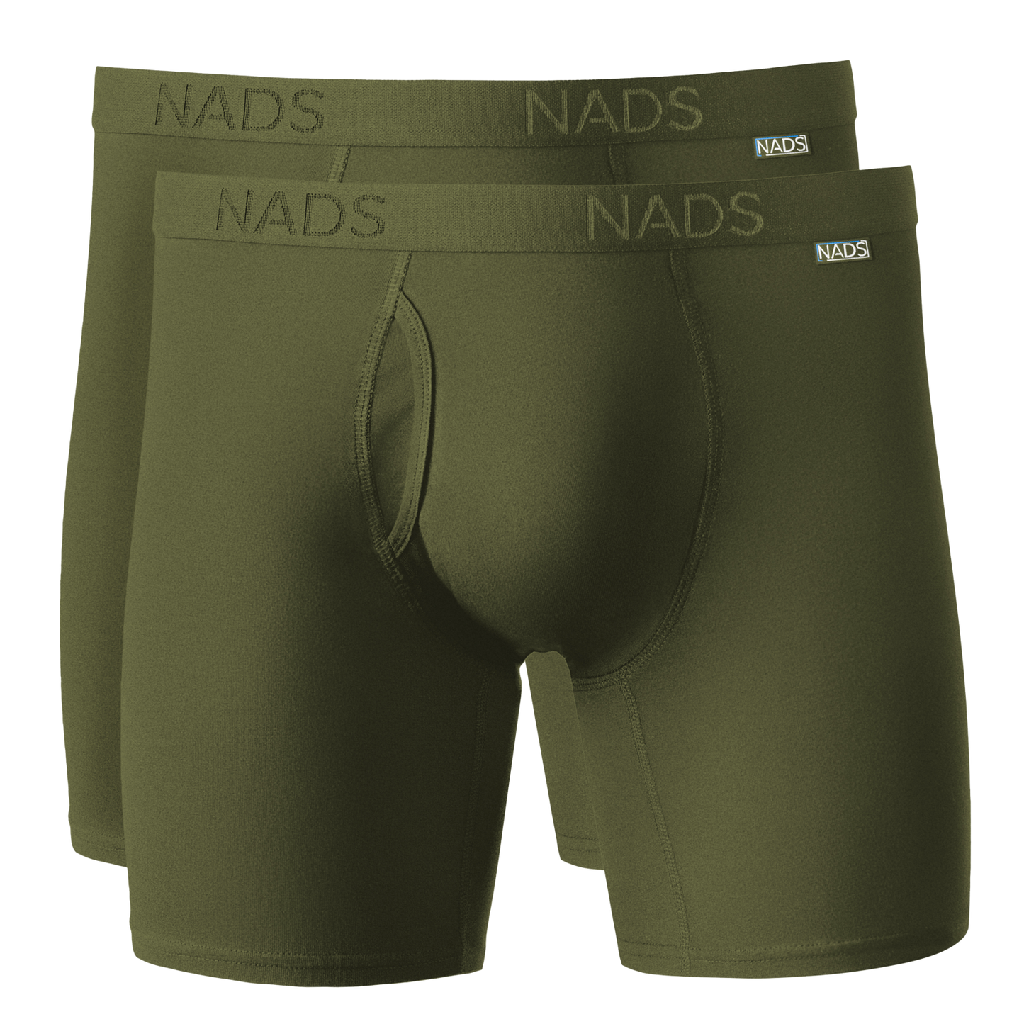 Organic Cotton Boxer Brief 2 Pack: Green