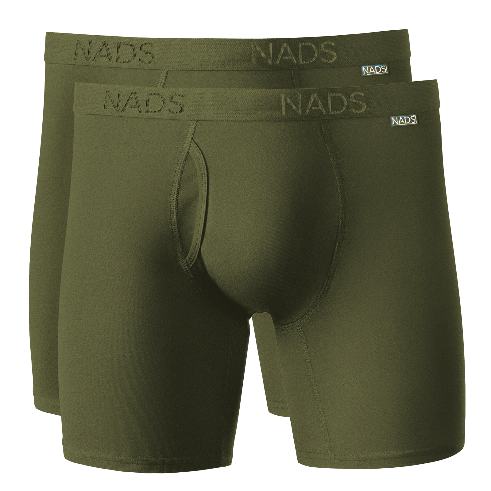 Organic Cotton Boxer Brief 2 Pack: Green