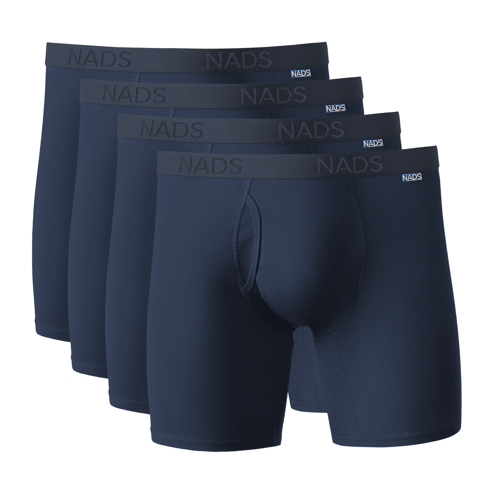 Organic Cotton Boxer Brief 4 Pack: Navy
