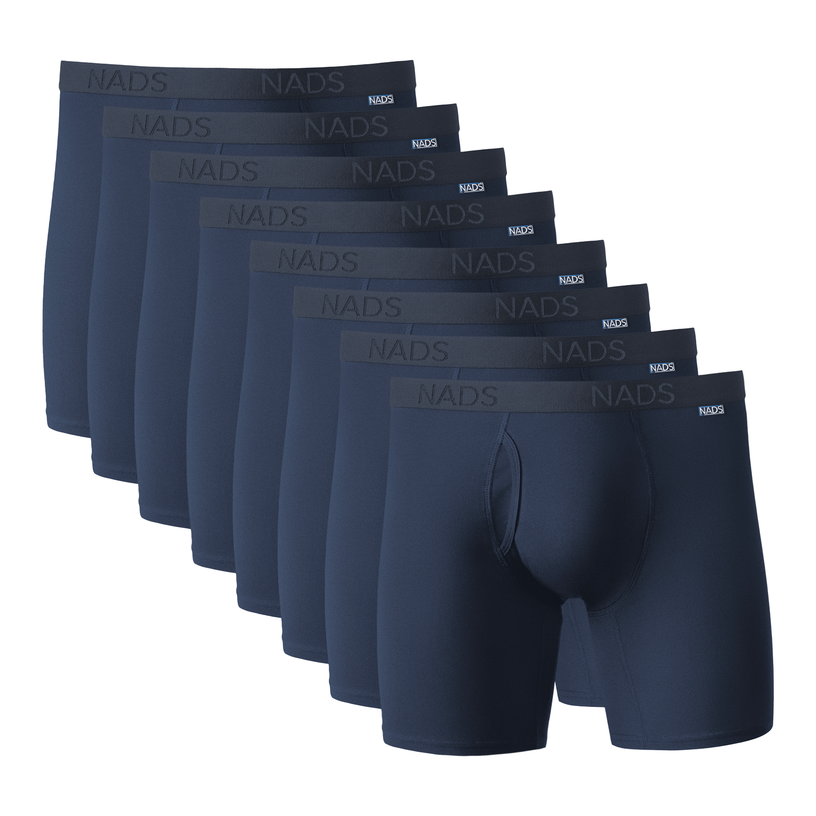 Organic Cotton Boxer Brief 8 Pack: Navy