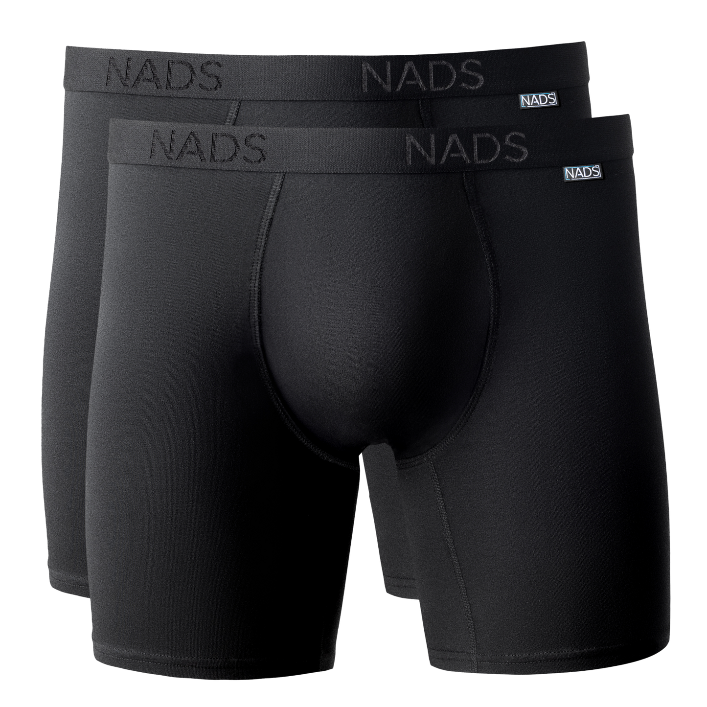 No-Fly Zone Organic Boxer Brief 2 Pack: Black