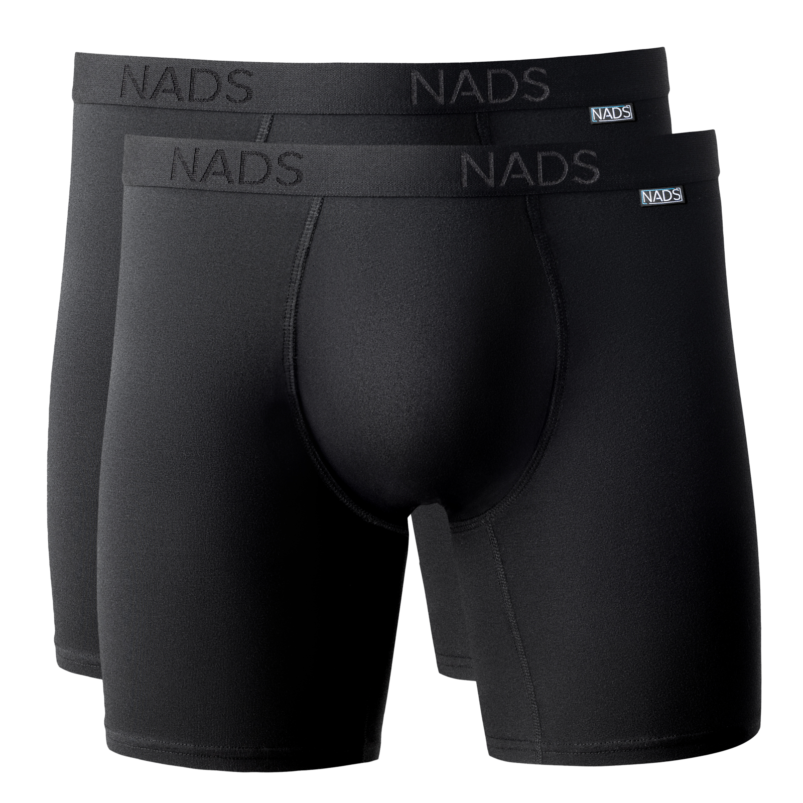 No-Fly Zone Organic Boxer Brief 2 Pack: Black