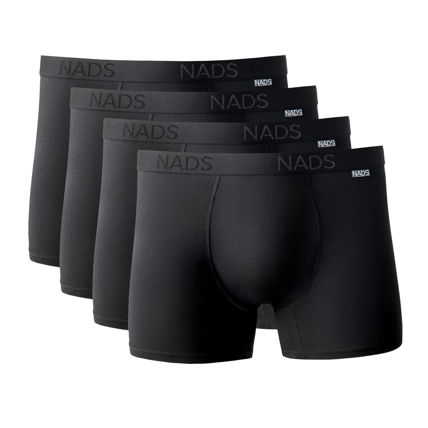 No-Fly Zone Organic Trunk 4 Pack: Black