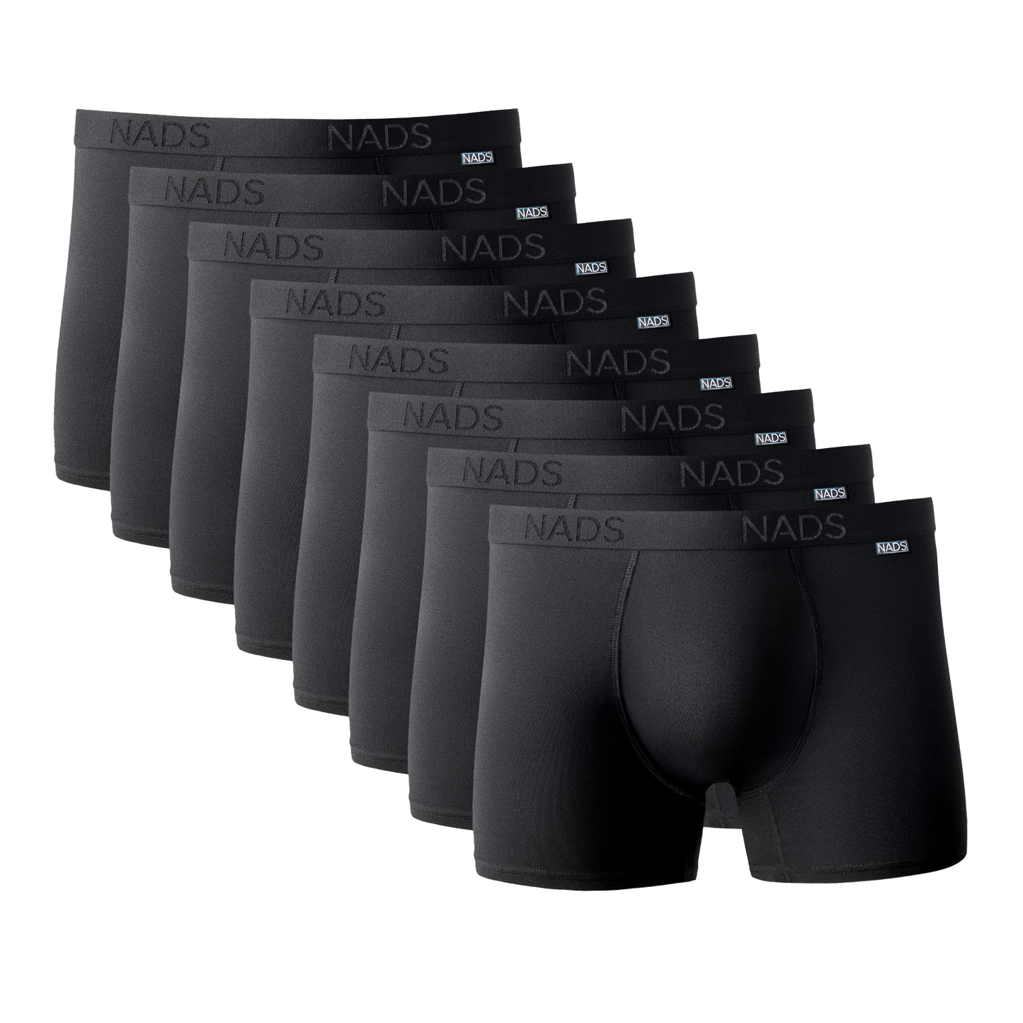 No-Fly Zone Organic Trunk 8 Pack: Black