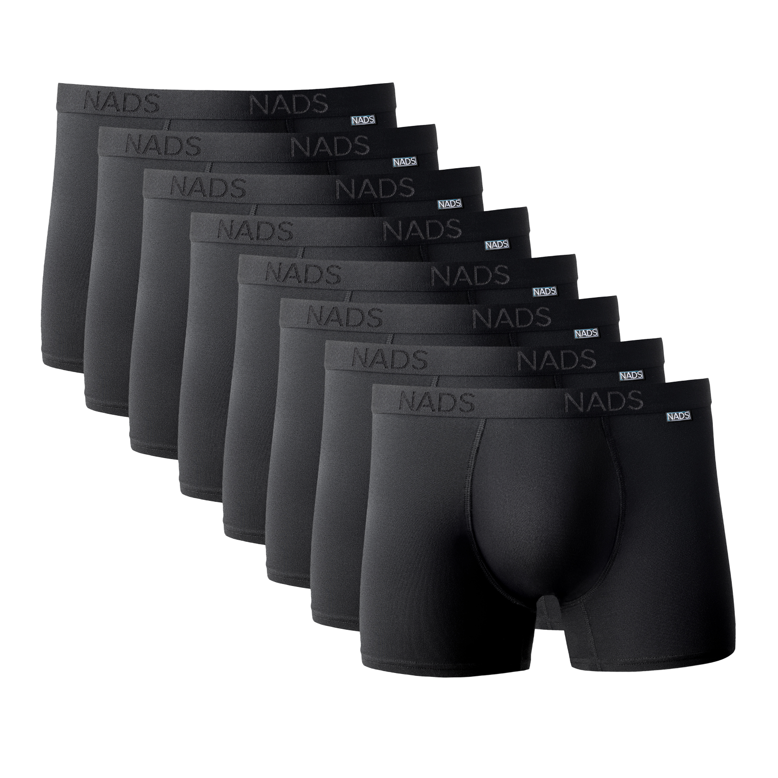 No-Fly Zone Organic Trunk 8 Pack: Black