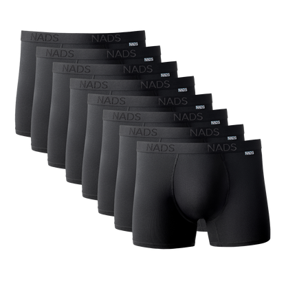 No-Fly Zone Organic Trunk 8 Pack: Black