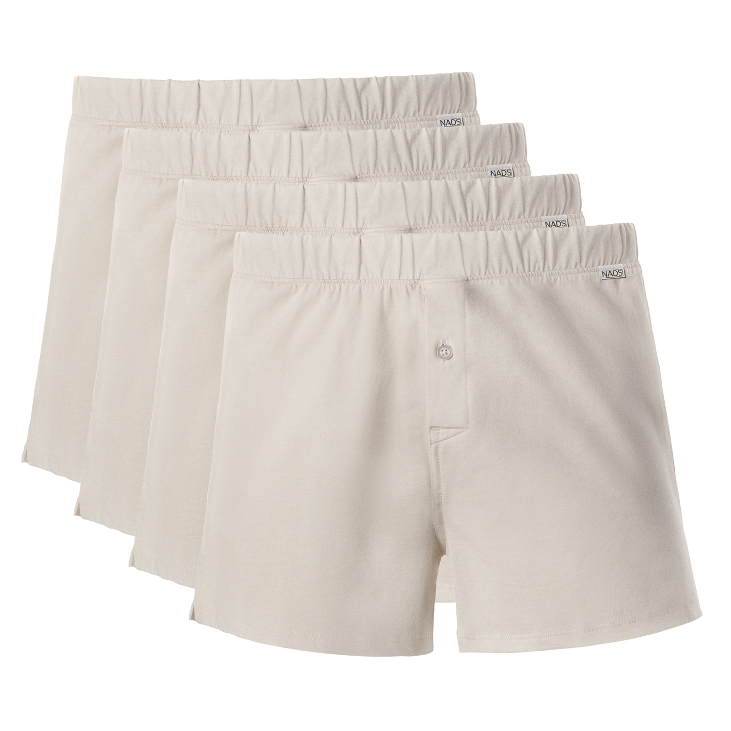 Organic Cotton BALL-NATURAL Boxer 4 Pack