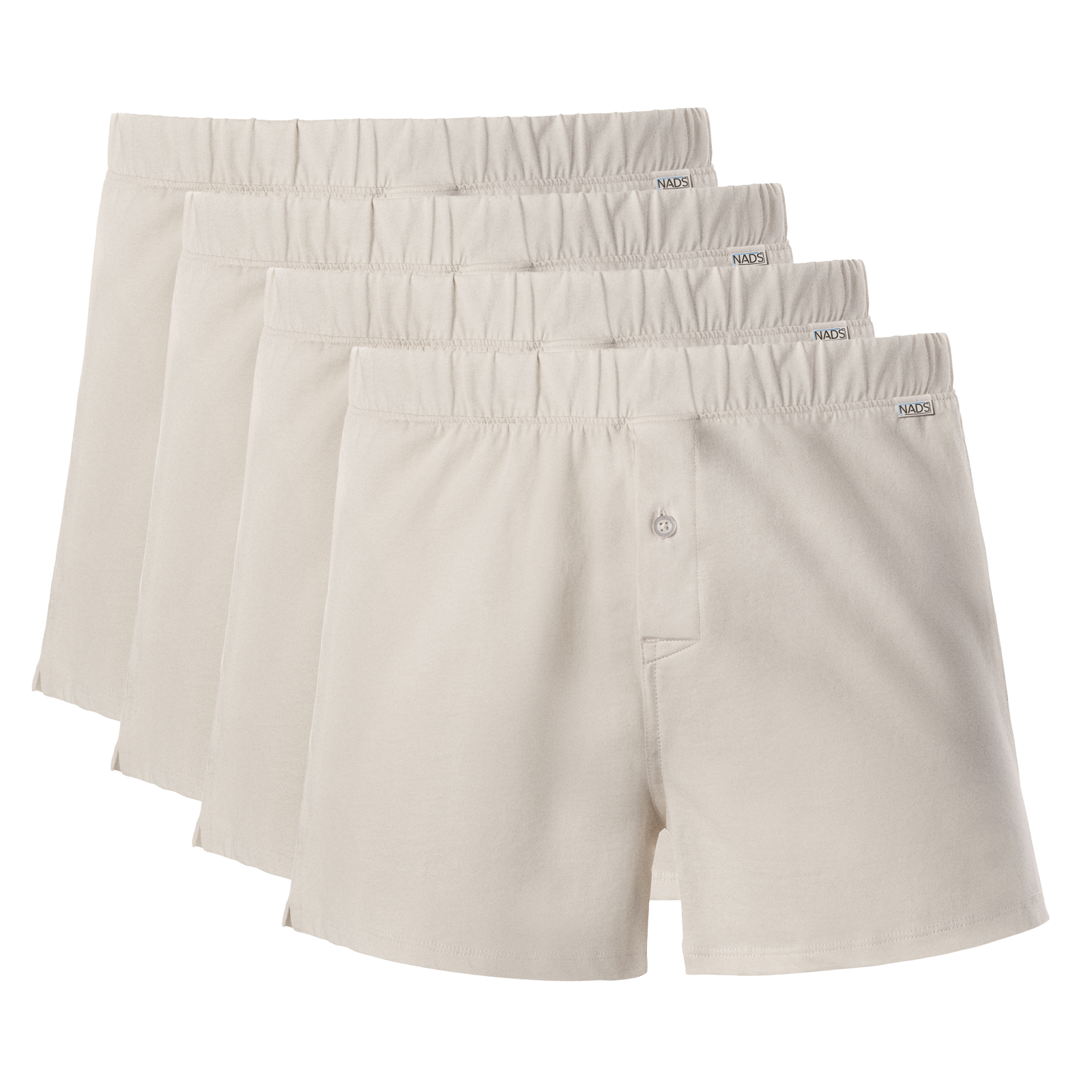Organic Cotton BALL-NATURAL Boxer 4 Pack