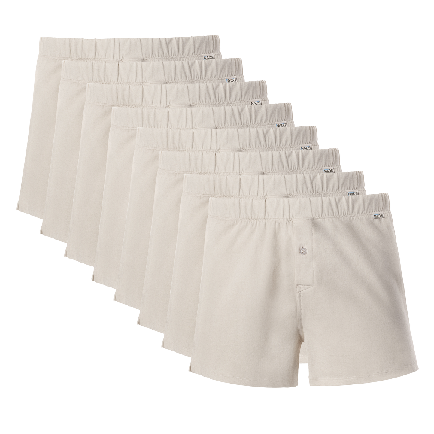 Organic Cotton BALL-NATURAL Boxer 8 Pack