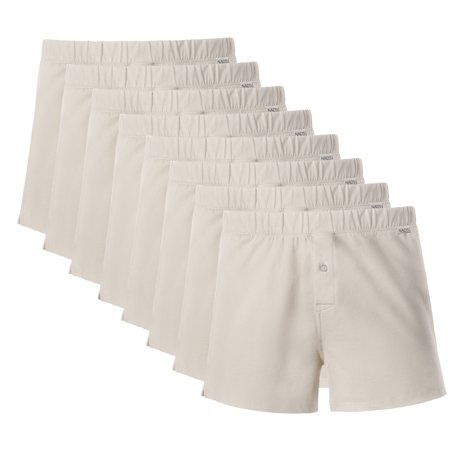 Organic Cotton BALL-NATURAL Boxer 8 Pack