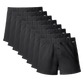 Organic Cotton BALL-NATURAL Boxer 8 Pack: Black